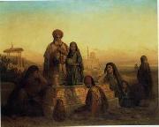 unknow artist Arab or Arabic people and life. Orientalism oil paintings 183 painting